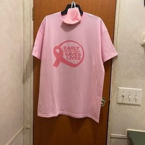Breast Cancer T-shirt with Face Mask